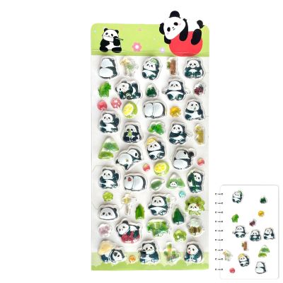3D Cartoon Animal Stickers