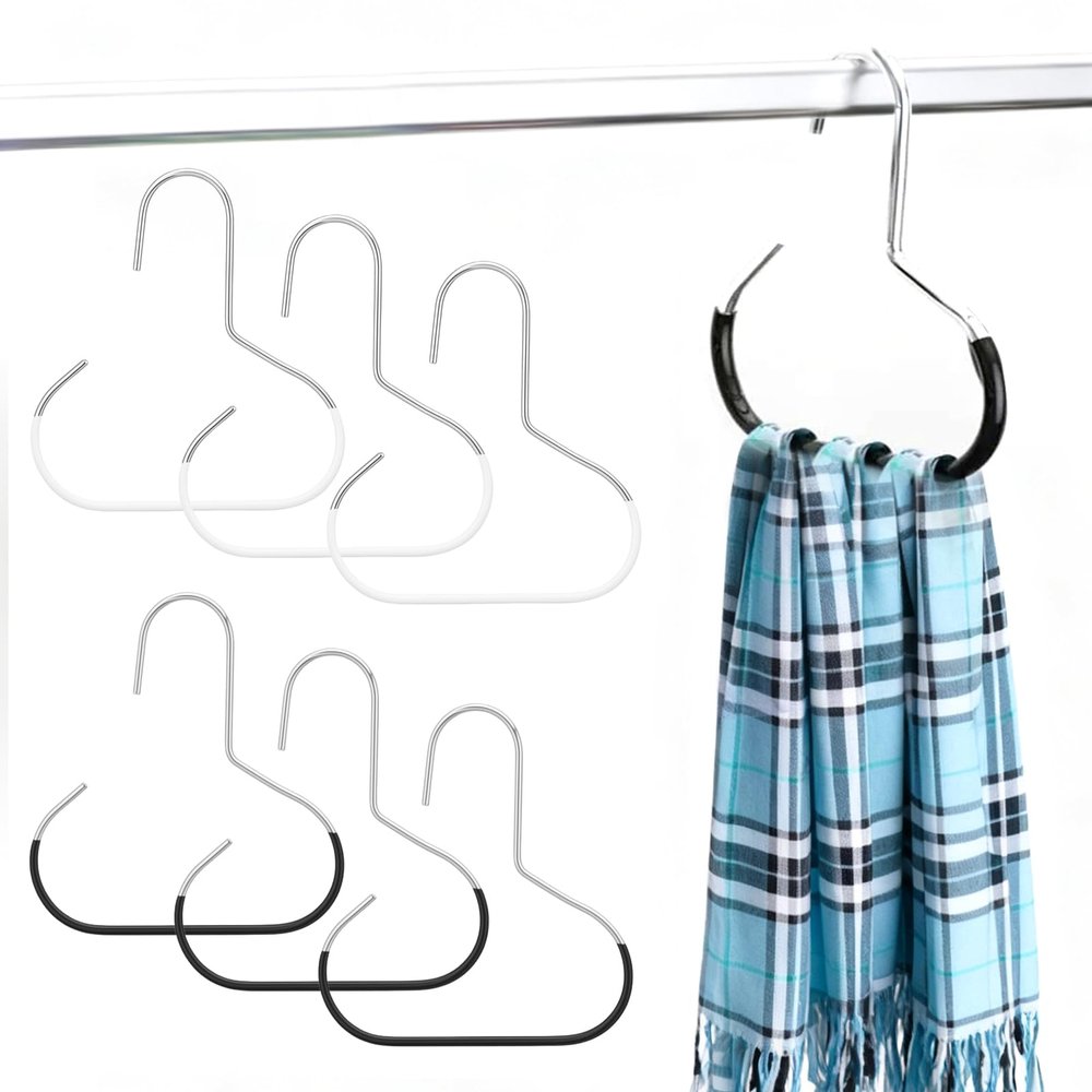 6-Pack Metal Hat Ring Hangers