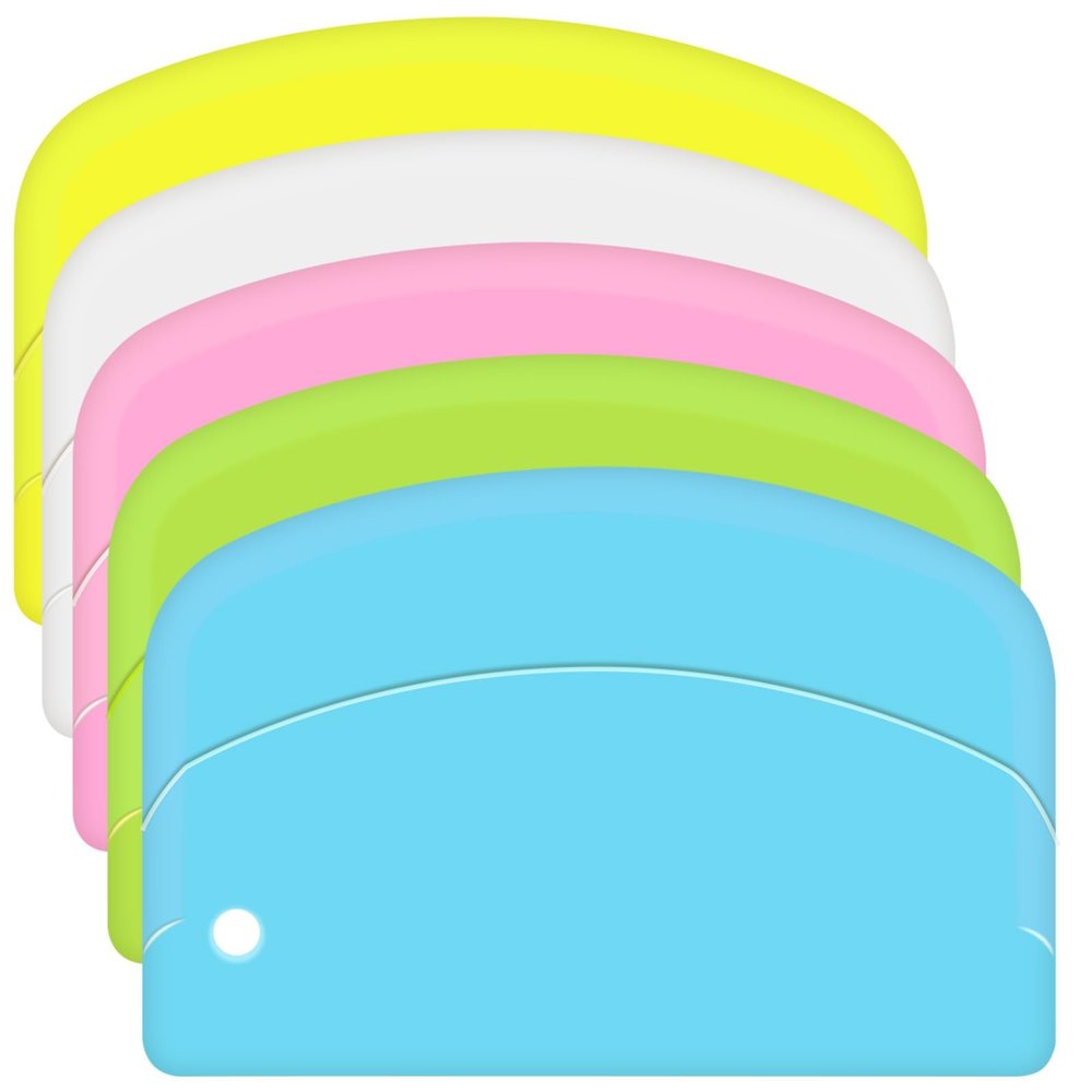 5-Piece Dough Scraper Set