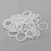 Industrial Sealing O-Rings, 100-Pack, 25 × 30 × 2.5 mm, White Silicone, ID/OD/CS 23 × 28 × 2.5 mm view 3
