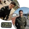 2-Pack Blood Type Patch with Velcro, O+ Positive, Tactical Olive Green view 4