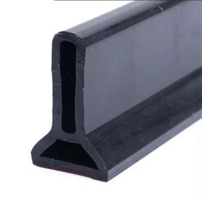 KJBDQQH 50 mm Flexible Shower Water Barrier, 150 cm, Black
