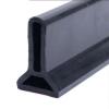 KJBDQQH 50 mm Flexible Shower Water Barrier, 150 cm, Black view 1