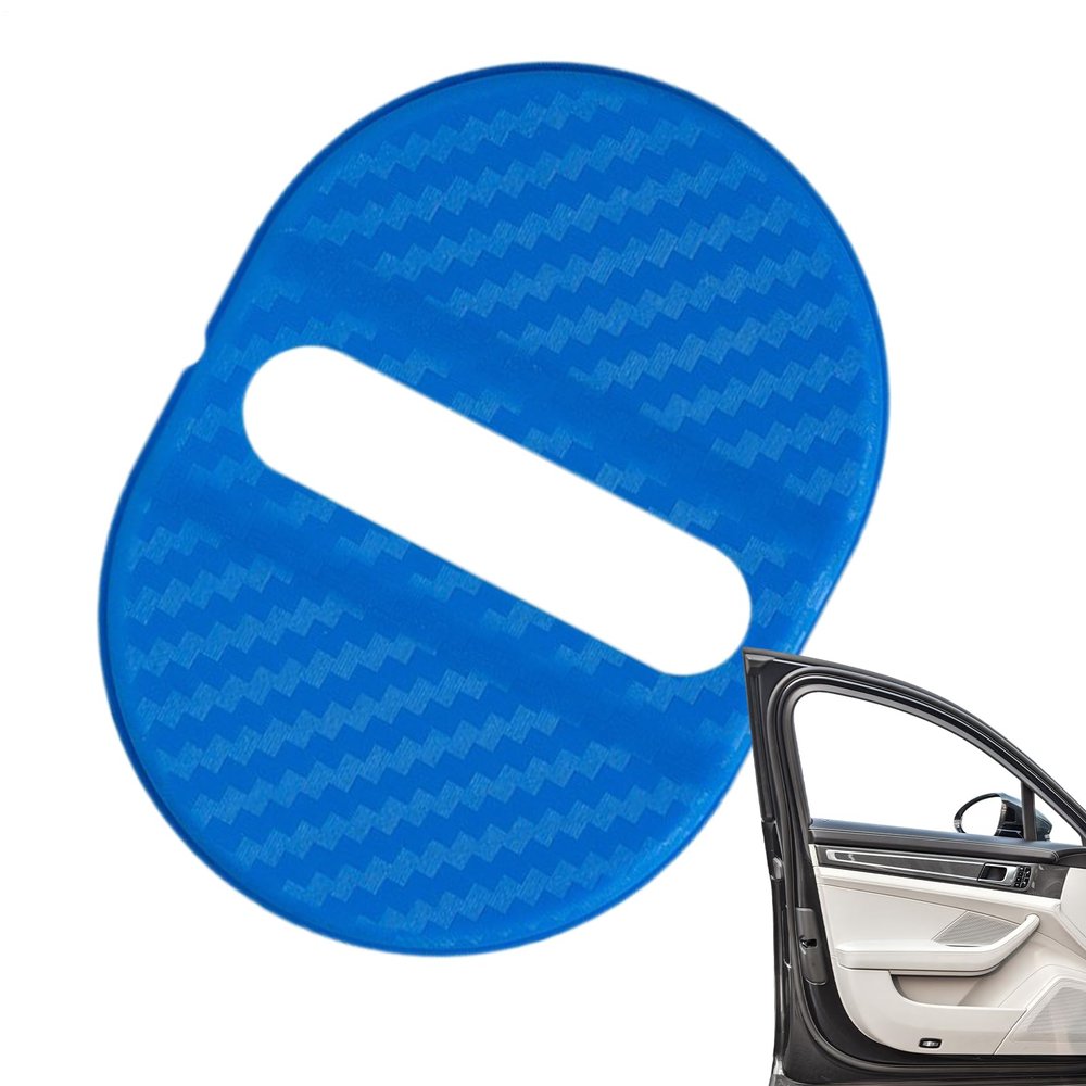 Universal Plastic Car Door Lock Cover, Shock Absorption, Noise Reduction