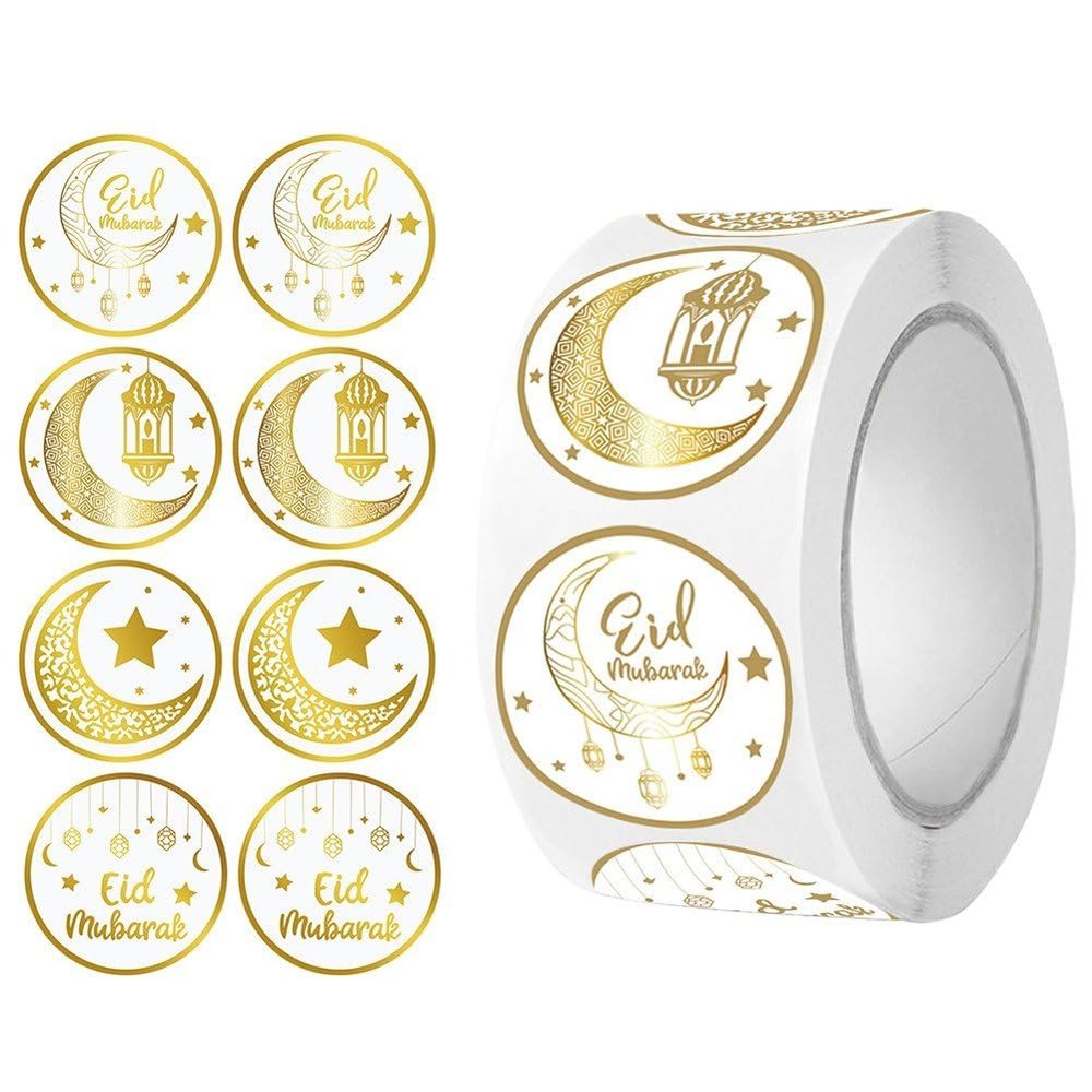 Vobumix Eid Mubarak Sticker Roll