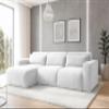 AXLIVING Ruyam L-Shaped Sleeper Sectional Sofa, Pearl White view 1