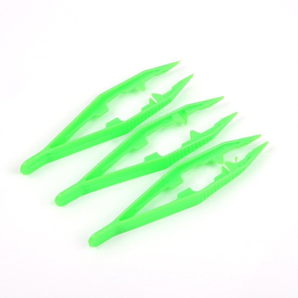 mophrati 3-Piece Colorful Safety Tweezers