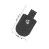 Ciieeo Black PU Leather Handle Cover for Cuticle Nippers view 2