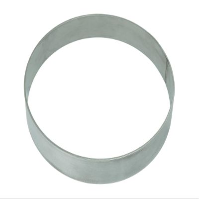 Round Stainless Steel Planting Ring, Garden Bed and Grave Edging (600 mm)