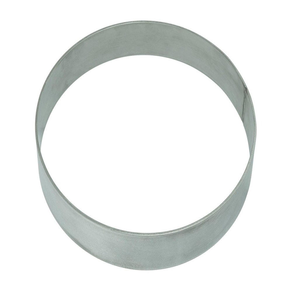 Round Stainless Steel Planting Ring, Garden Bed and Grave Edging (600 mm)