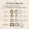 PLUSHCEWT 12-Piece Mini Frame Vintage Set view 2