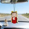 Hitburu Rearview Mirror Accessory | Cartoon Mary Decorative Pendant view 4