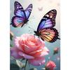XWDYBDP DIY Couple Butterflies Diamond Painting Kit view 1
