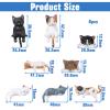 Nogeqi 8-Piece Cat Figurine Set view 4
