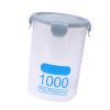 Akozon Food Storage Container, 1000 Ml, Plastic, Airtight, Stackable, Cereal Container (BLUE) view 1