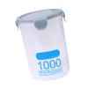 Akozon Food Storage Container, 1000 Ml, Plastic, Airtight, Stackable, Cereal Container (BLUE) view 3