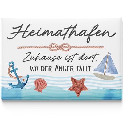LANOLU Funny Refrigerator Magnets - Home Port