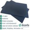 diconfa EPDM Closed-Cell Rubber Foam Sheet, Black, 400 x 1500 x 2 mm view 2