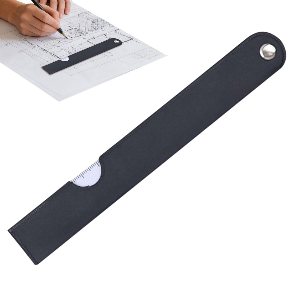 Foldable Measuring Tape - Fan-Shaped Drawing Template