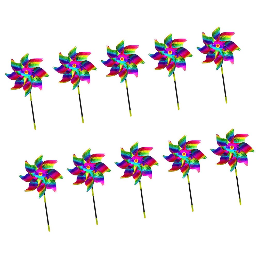 Weather-Resistant Rotating Wind Spinner Bird Decoration for Yards, Gardens, and Outdoor Areas