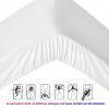ZKTCYC Girls' Fitted Sheet 160 x 200 cm, Up to 30 cm Deep, Ragdoll Cat Design, Microfiber Set with 80 x 80 cm Pillowcase view 4