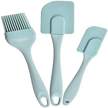 Silicone Kitchen Utensils Set - Blue