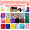 Sahoottie Colorful Pony Beads for Crafting view 4
