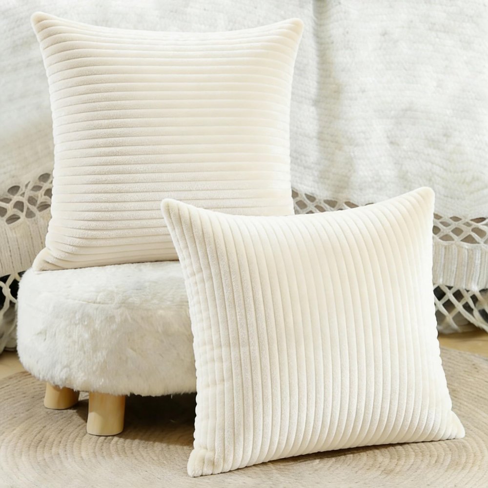 ABOHU 2-Piece Cushion Cover Set