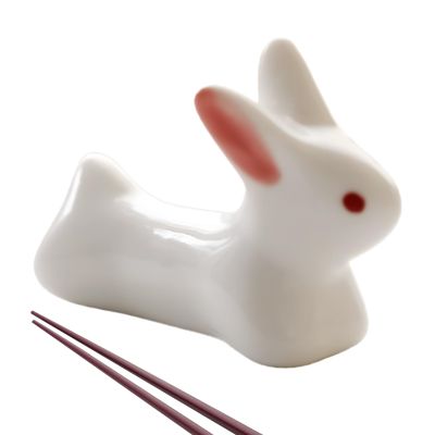 Ceramic Bunny Spoon Rest
