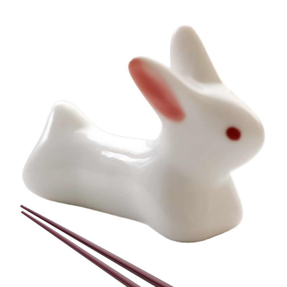 Ceramic Bunny Spoon Rest