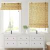 Natural Bamboo Roller Shade for Outdoor Use view 2