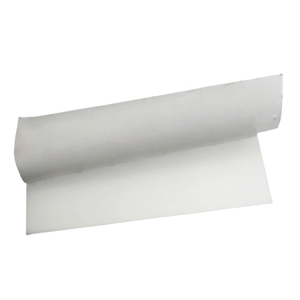 300 x 300 mm White Self-Adhesive Silicone Sheet, Versatile Black Rubber Sheet for Crafts and Insulation (White, 300 x 300 x 0.5 mm)