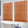 Natural Bamboo Roller Shade for Outdoor Use view 4