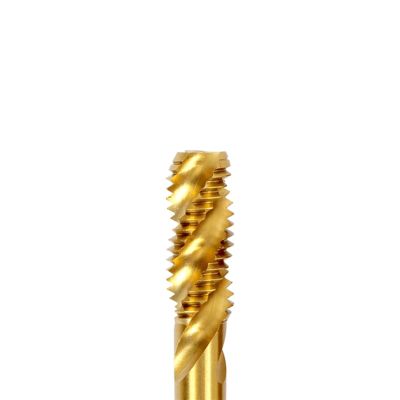 MQXFCZUX Cobalt Thread Tap Drill Bit, Spiral-Point Flute, ST2–ST12, 1 Pc. (Spiral Tap, ST3 × 0.5)