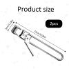 2-Piece Stainless Steel Jar Opener Set view 2