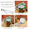 2-Piece Stainless Steel Jar Opener Set view 4