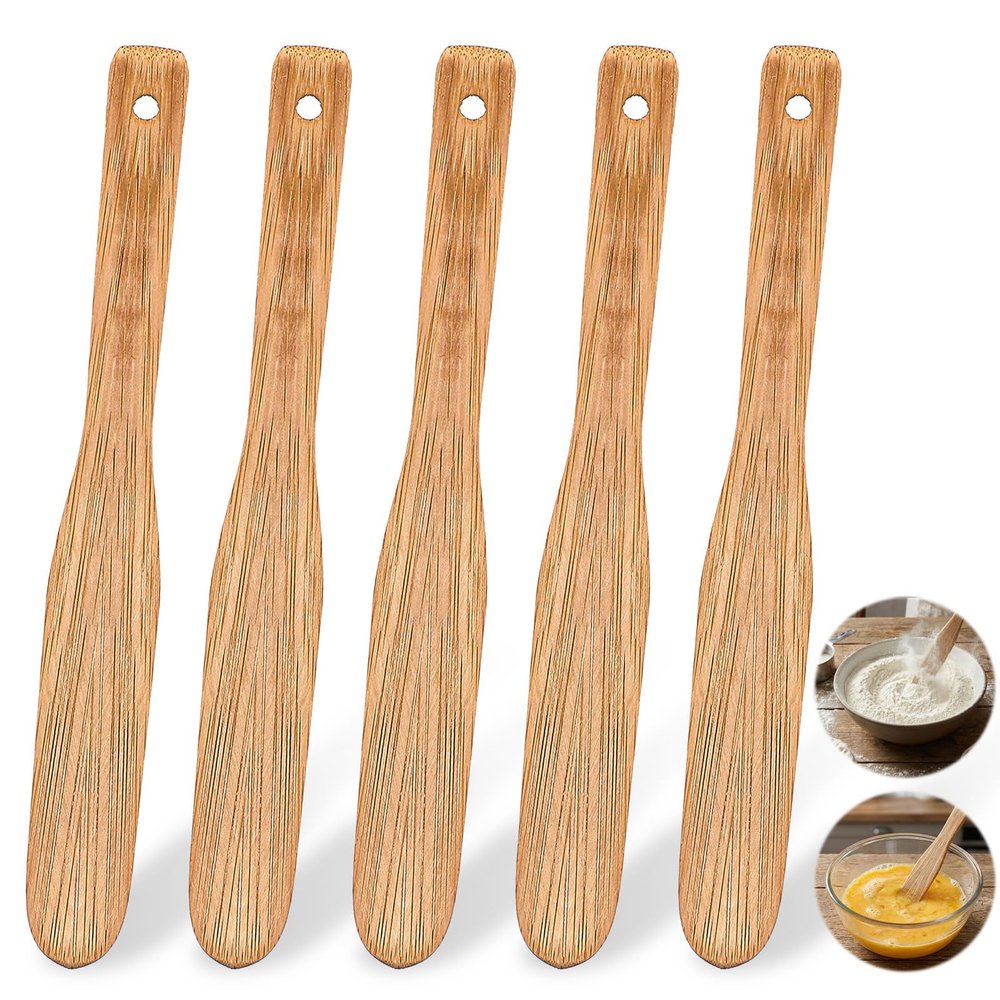 Guduling 5-Piece Wooden Spatula Set