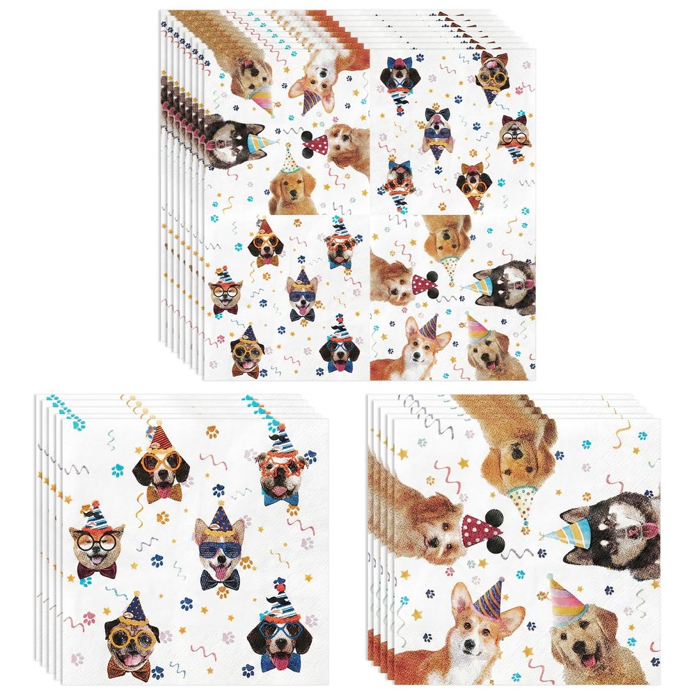20 Pack Happy Birthday Napkins