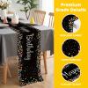 Happy Birthday Table Runner Black view 4