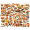 ZEXIJOW Retro Sticker Set - Orange view 1