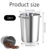 jhsaxza Barista Coffee Dosing Cup view 2