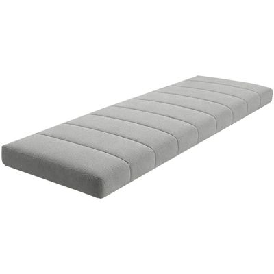 Bench Cushion, Removable & Washable, Smoky Gray, 40 x 170 cm