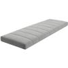 Bench Cushion, Removable & Washable, Smoky Gray, 40 x 170 cm view 1