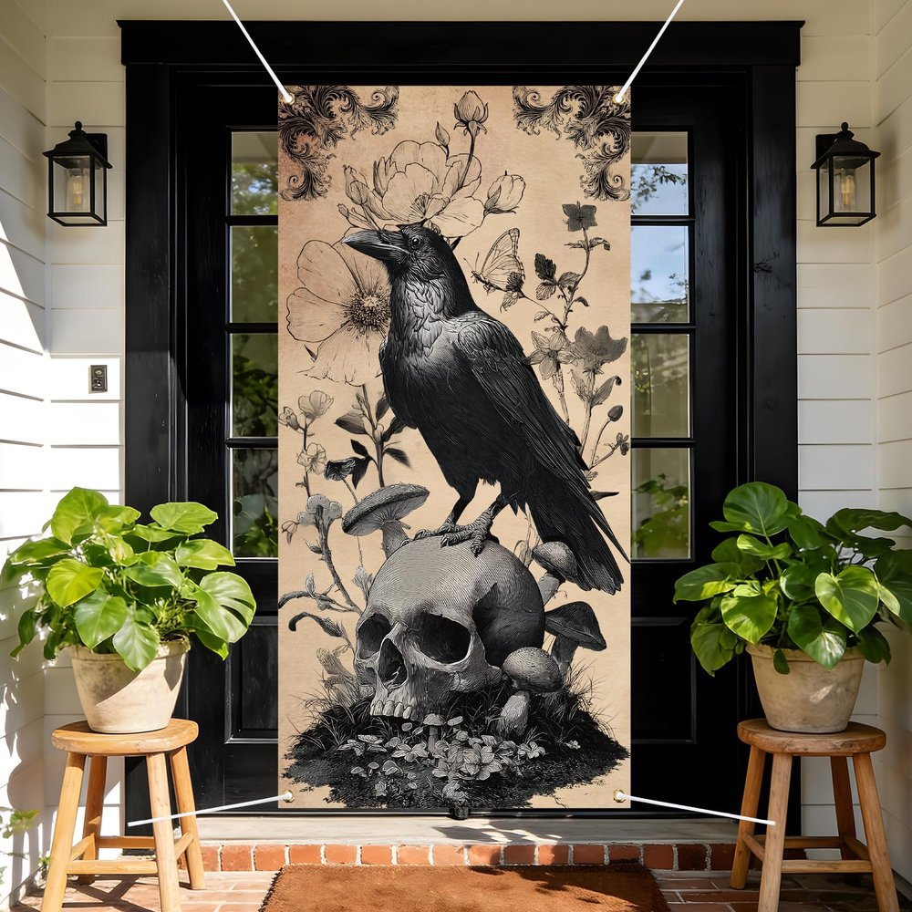 arricraft Gothic Theme Polyester Backdrop
