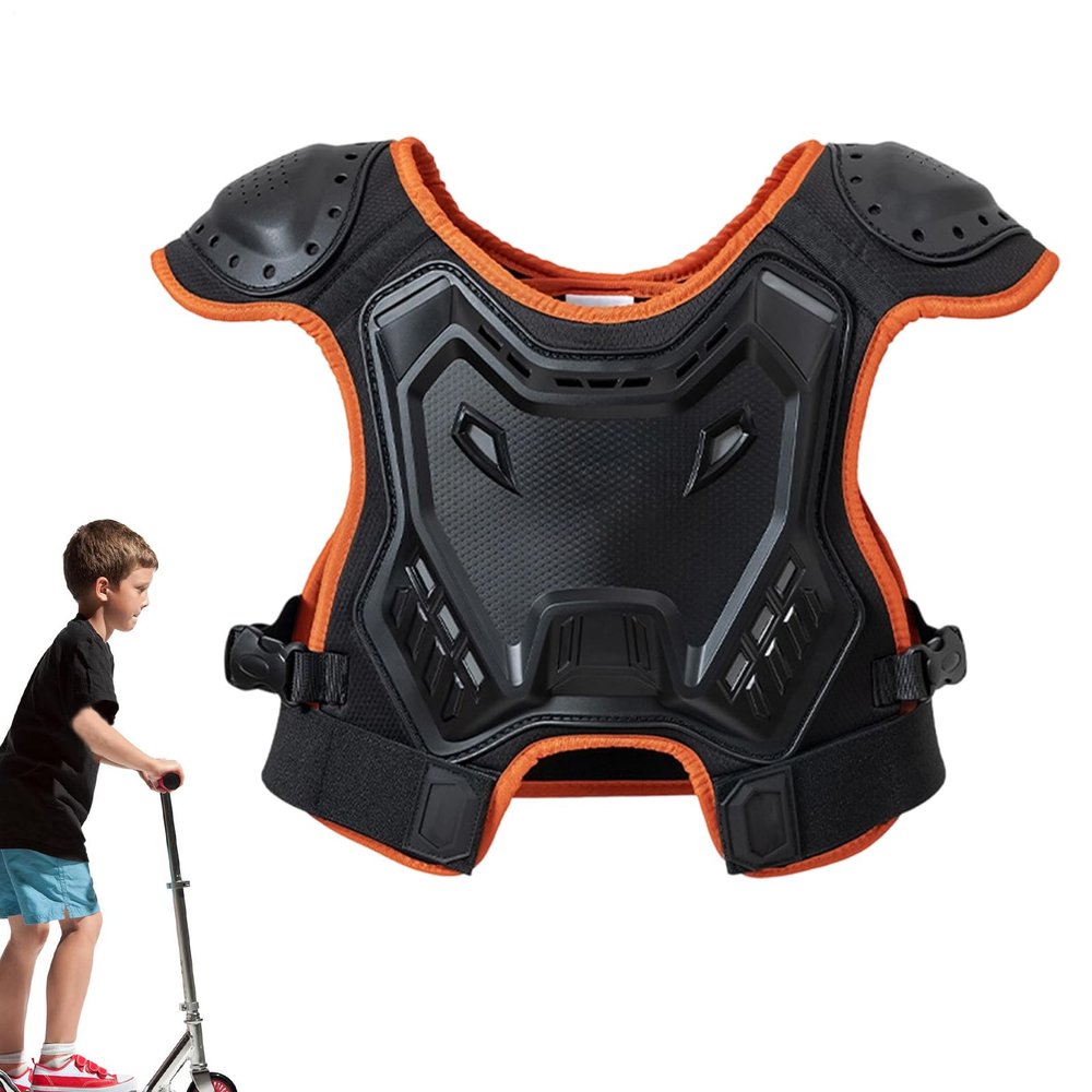 Kids' Motorcycle Chest Protector for Motocross and Snowboarding
