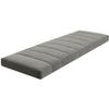 Generic Bench Cushion, Dark Gray, 30 x 115 cm view 1