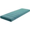 Bench Cushion, Removable & Washable, Non-Slip, Peacock Blue, 35 x 105 cm view 1