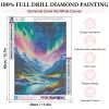 Fountor Diamond Painting Adults Aurora view 4