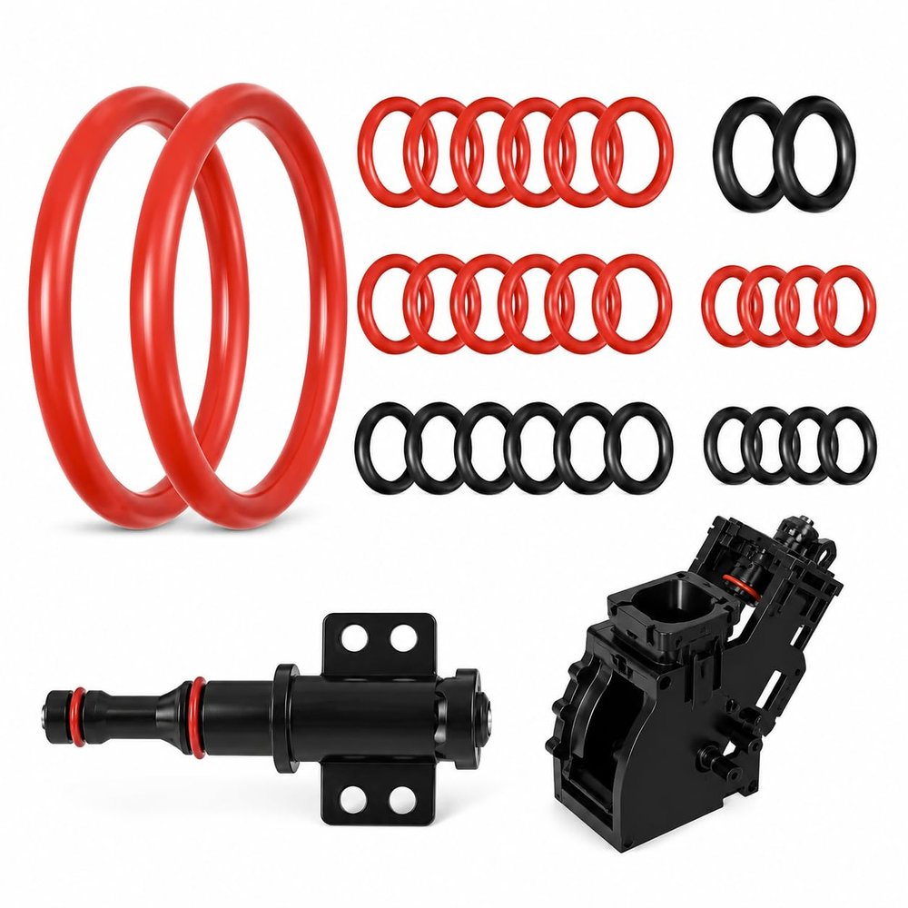 RDTOK 30-Piece O-Ring Seal Set for Philips Saeco Coffee Machines