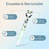Toyhood Erasable Gel Pen Set, 0.5 mm, Blue, Cute 3D Animal Designs, 6 Styles view 2